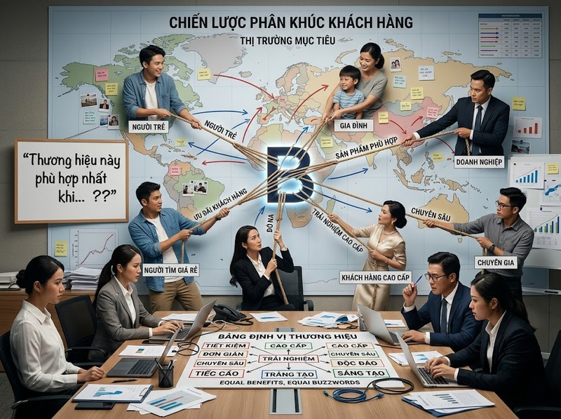 Sai lầm định vị thương hiệu khiến khác biệt mờ nhạt và khách hàng khó ghi nhớ